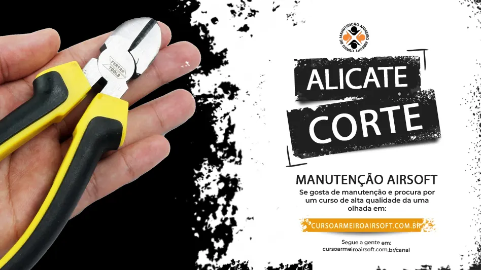 Alicate de Corte: Para que Serve e Como Ele Facilita a Manutenção de Airsoft